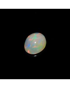 Dazzling A One Quality 100% Natural Welo Fire Ethiopian Opal Oval Shape Cabochon Loose Gemstone For Making Jewelry 1.95 Ct. 10X8X5 mm KC-417