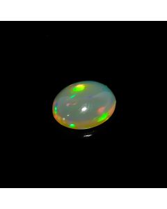 Elegant Top Grade Quality 100% Natural Welo Fire Ethiopian Opal Oval Shape Cabochon Loose Gemstone For Making Jewelry 1.65 Ct 10X8X4 mm 