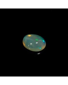 Dazzling Top Grade Quality 100% Natural Welo Fire Ethiopian Opal Oval Shape Cabochon Loose Gemstone For Making Jewelry 2 Ct 10X8X5mm 