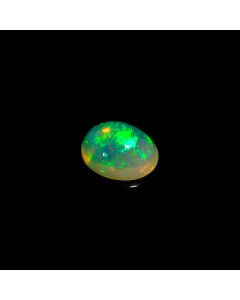 Wonderful A One Quality 100% Natural Welo Fire Ethiopian Opal Oval Shape Cabochon Loose Gemstone For Making Jewelry 1.8 Ct 10X8X4 mm 