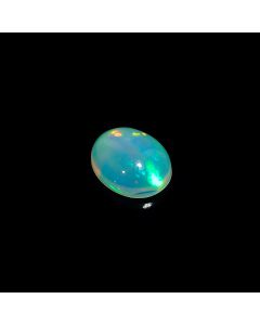 Immaculate A One Quality 100% Natural Welo Fire Ethiopian Opal Oval Shape Cabochon Loose Gemstone For Making Jewelry 1.85 Ct 10X8X4mm 