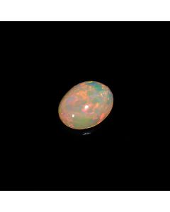 Amazing Top Grade Quality 100% Natural Welo Fire Ethiopian Opal Oval Shape Cabochon Loose Gemstone For Making Jewelry 1.5 Ct. 10X8X4mm 