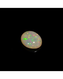 Attractive A One Quality 100% Natural Welo Fire Ethiopian Opal Oval Shape Cabochon Loose Gemstone For Making Jewelry 1.85 Ct. 10X8X4mm 