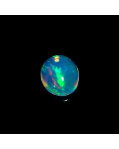 Beautiful A One Quality 100% Natural Welo Fire Ethiopian Opal Oval Shape Cabochon Loose Gemstone For Making Jewelry 1.4 Ct. 10X8X4 mm 