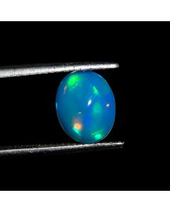 Excellent A One Quality 100% Natural Welo Fire Ethiopian Opal Oval Shape Cabochon Loose Gemstone For Making Jewelry 1.7 Ct. 10X8X4 mm 