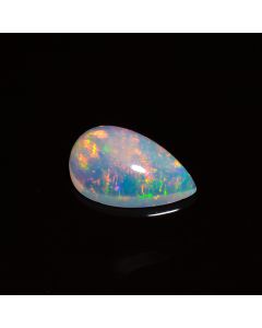 Wonderful Top Grade Quality 100% Natural Ethiopian Opal Pear Shape Cabochon Loose Gemstone For Making Jewelry 3.2 Ct. 15X10X5 mm KC-614