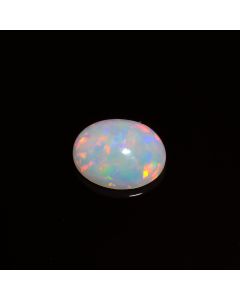 Beautiful Top Grade Quality 100% Natural Ethiopian Opal Oval Shape Cabochon Loose Gemstone For Making Jewelry 3 Ct. 12X10X5 mm 