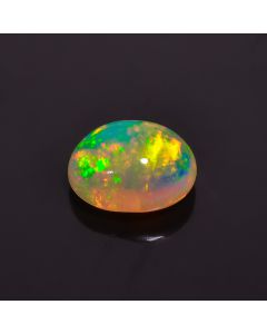 Fantastic Top Grade Quality 100% Natural Welo Fire Ethiopian Opal Oval Shape Cabochon Loose Gemstone For Making Jewelry 11X9X6mm 3 Cts 