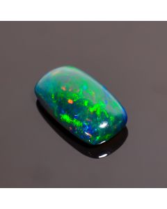 Gorgeous Top Grade Quality 100% Natural Black Ethiopian Opal Radiant Shape Cabochon Loose Gemstone For Making Jewelry 14X8X4mm 3.35 Ct SN153