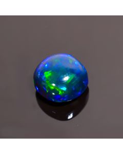 Marvellous Top Grade Quality 100% Natural Black Ethiopian Opal Cushion Shape Cabochon Loose Gemstone For Making Jewelry 9X9X6mm 4.3 Ct SN156