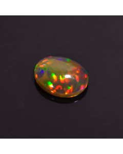 Attractive Top Grade Quality 100% Natural Welo Fire Ethiopian Opal Oval Shape Cabochon Loose Gemstone For Making Jewelry 11X9X4mm 2 Cts 