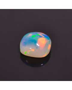 Amazing A One Quality 100% Natural Welo Fire Ethiopian Opal Cushion Shape Cabochon Loose Gemstone For Making Jewelry 11X11X6 mm 4 Cts. 