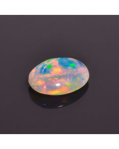 Awesome Top Grade Quality 100% Natural Welo Fire Ethiopian Opal Oval Shape Cabochon Loose Gemstone For Making Jewelry 11X9X3mm 1.5 Cts 