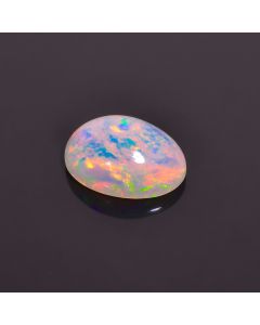 Excellent Top Grade Quality 100% Natural Welo Fire Ethiopian Opal Oval Shape Cabochon Loose Gemstone For Making Jewelry 14X10X6mm 4 Cts 