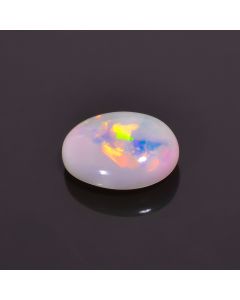 Immaculate A One Quality 100% Natural Welo Fire Ethiopian Opal Oval Shape Cabochon Loose Gemstone For Making Jewelry 14X12X6mm 4.5 Cts 