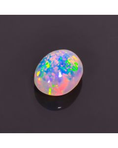 Marvellous Top Grade Quality 100% Natural Welo Fire Ethiopian Opal Oval Shape Cabochon Loose Gemstone For Making Jewelry 10X8X5mm 2 Cts 