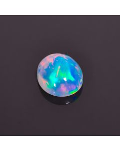 Stunning Top Grade Quality 100% Natural Welo Fire Ethiopian Opal Oval Shape Cabochon Loose Gemstone For Making Jewelry 11X9X4 mm 2 Cts 