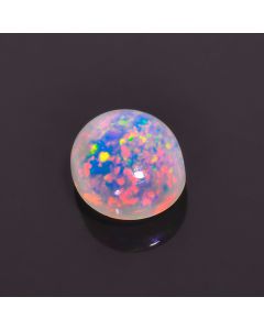 Incredible Top Grade Quality 100% Natural Welo Fire Ethiopian Opal Oval Shape Cabochon Loose Gemstone For Making Jewelry 10X8X5mm 2 Cts 