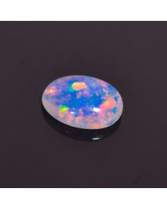 Marvellous Top Grade Quality 100% Natural Welo Fire Ethiopian Opal Oval Shape Cabochon Loose Gemstone For Making Jewelry 11X9X3mm 1 Cts 