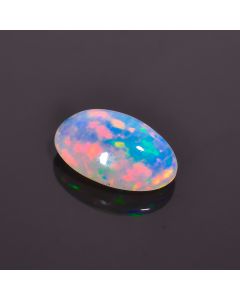 Outstanding A One Quality 100% Natural Welo Fire Ethiopian Opal Oval Shape Cabochon Loose Gemstone For Making Jewelry 15X10X6mm 4.5 Cts 