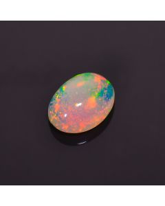 Exclusive A One Quality 100% Natural Welo Fire Ethiopian Opal Oval Shape Cabochon Loose Gemstone For Making Jewelry 14X10X6 mm 4.5 Cts. 